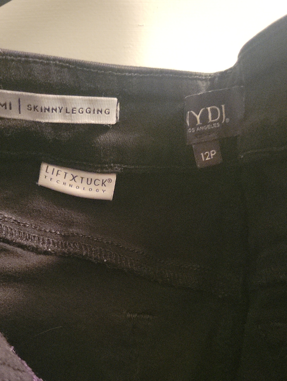 NYDJ Black Skinny Leggings with LiftX Tuck